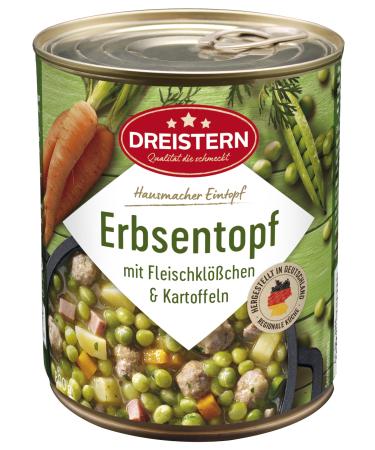 Dreistern pea stew with meatballs 800 g 800 g (1 pack)