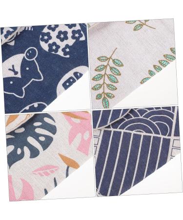 FOMIYES Tampon Organizer 4pcs - Menstrual Pad & Tampon Holder | Cute Monstera Leaves Design | Bathroom & Travel Storage Bag - Buy Online on SooperMarket.com
