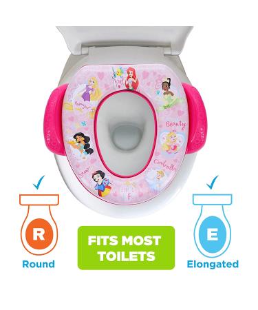 Disney Princess"Loving Life" Soft Potty Seat and Potty Training Seat - Soft Cushion  Baby Potty Training  Safe  Easy to Clean - Buy Online on SooperMarket.com