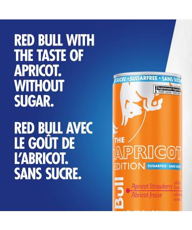Red Bull Energy Drink Sugar Free 250 millilitre (Pack of 24) & Energy Drink Apricot-Strawberry Sugarfree 250ml (24pk) - Buy Online on SooperMarket.com
