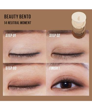 Kaja Beauty Bento Collection - Bouncy Eyeshadow Trio | Neutral Earthy Tones | Travel Size | 2019 Allure Best of Beauty Award Winner | 0.03 Oz - Buy Online on SooperMarket.com