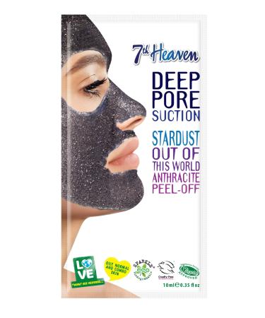 7th Heaven Deep Pore Suction Stardust Out Of This World Anthracite Peel-Off Mask 10ml
