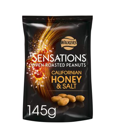 Sensations Californian Honey and Salt Oven Roasted Peanuts 145 g
