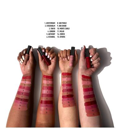 NYX Soft Matte Lip Cream in Athens - Matte Peach Beige Liquid Lipstick - Buy Online on SooperMarket.com