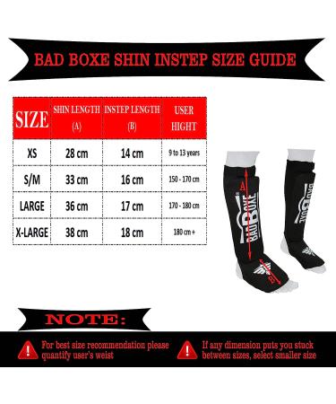 Twister Elastic Cloth Shin Guards - Blue/White (Large/X-Large) - Ideal for Boxing, Kickboxing, MMA, and More - Buy Online on SooperMarket.com
