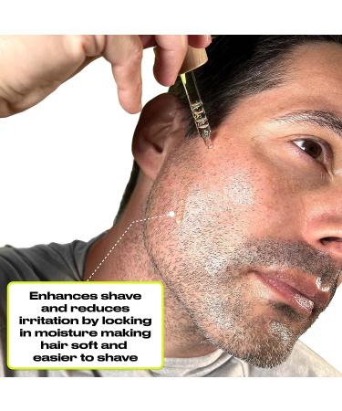 Leaf Shave Oil 1.7 fl oz - Pre & Post Shave Oil for Smooth Shave | Reduce Irritation | Women & Men - Buy Online on SooperMarket.com