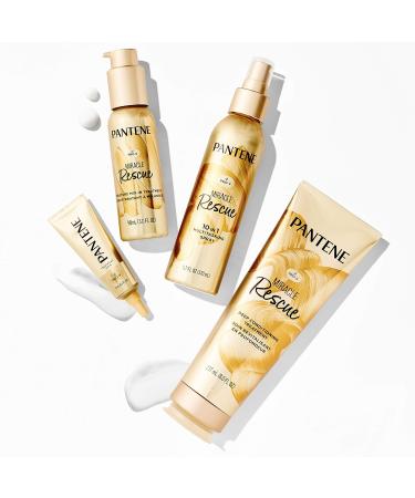Pantene Hair Mask Miracle Rescue Shots 4 count 0.5 oz Twin Pack - Intensive Repair Treatment for Damaged Hair - Buy Online on SooperMarket.com