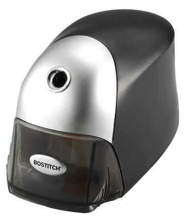 Bostitch Office QuietSharp Executive Heavy Duty Electric Pencil Sharpener  Colored-Pencil Compatible  Black