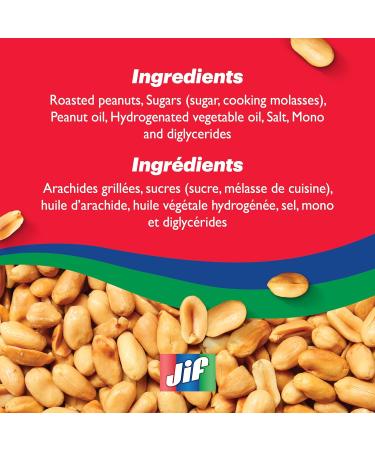 Jif Creamy Peanut Butter Smooth & Creamy Texture No Stir 500g Jar Creamy 500 g (Pack of 1) - Buy Online on SooperMarket.com