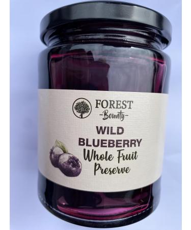 Forest Bounty Wild Blueberry Whole Fruit Preserve 375g - Buy Online on SooperMarket.com