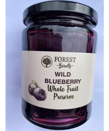 Forest Bounty Wild Blueberry Whole Fruit Preserve 375g