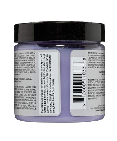 MANIC PANIC Virgin Snow Hair Toner - Semi Permanent Blue Toner for Blonde Hair - Vegan & Ammonia-Free - 4 Fl Oz - Buy Online on SooperMarket.com