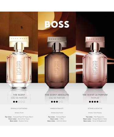 Hugo Boss The Scent Eau de Parfum Ambery Women's Perfume With Notes of Honeyed Peach Freesia Bloom Osmanthus Flower & Roasted Cocoa Long Lasting Fragrance 2.5 Fl Oz (Pack of 1) - Buy Online on SooperMarket.com