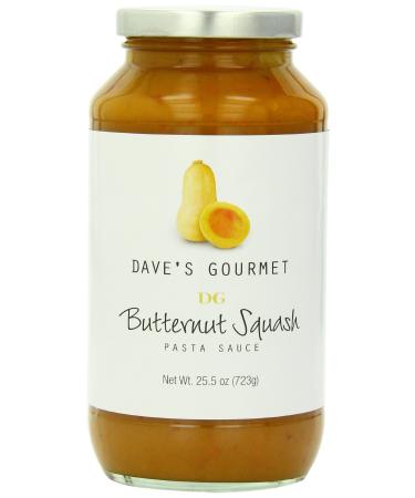 Dave's Gourmet Pasta Sauce, Butternut Squash, 25.5 oz 1.59 Pound (Pack of 1) Standard Packaging