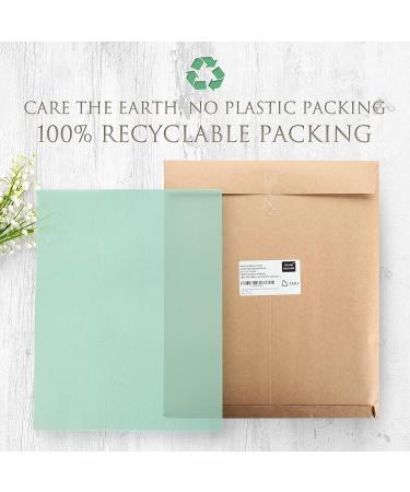 Colored Vellum Paper 20 Colors 100 Sheets 8.5x11 inch - Transparent Tracing Paper for Sketching, Invitations, DIY - Buy Online on SooperMarket.com