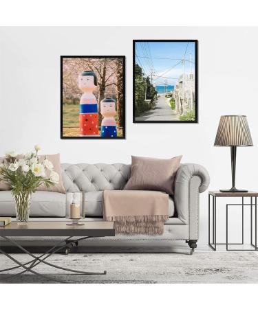 CABAX 12x16 Inch Diamond Painting Picture Frames - Pack of 2 Black Frames with Acrylic Protection and Hanging Kit for 30x40 Diamond Painting Arts, Photos, Posters - Buy Online on SooperMarket.com