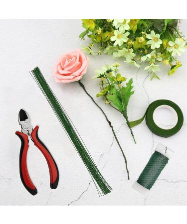 Menecor Floral Arrangement Kit - DIY Bouquet Making Tools with 24 Gauge Wire, Wire Cutter, and Tapes - Buy Online on SooperMarket.com