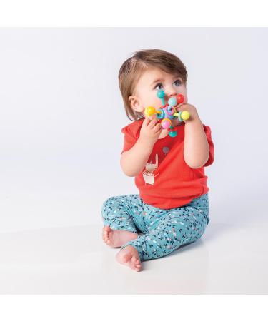 Manhattan Toy Atom Rattle & Teether: Baby Grasping Activity Toy - Buy Online on SooperMarket.com