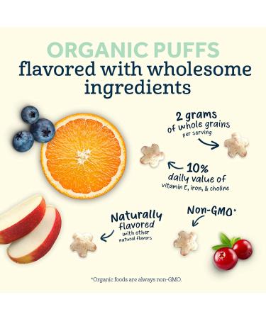 Gerber Organic Apple Puffs for 8+ Months â€“ 1.48 oz (42 g) | Healthy Snack for Babies - Buy Online on SooperMarket.com