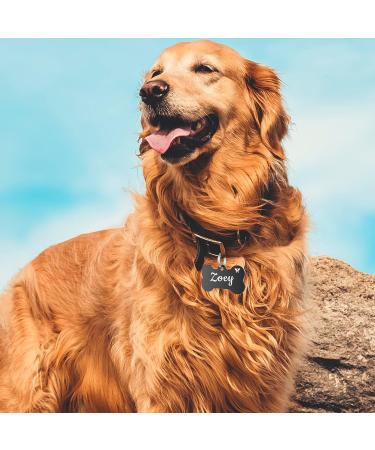 Personalized Yehanti Dog Tags - Engraved Stainless Steel Name Tags for Dogs Cats & Puppies | Custom Name Phone & Address Tags - Buy Online on SooperMarket.com