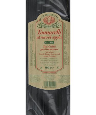 Buy Rustichella d'Abruzzo Spaghetti Neri with Squid Ink - 500g | Authentic Italian Pasta for Gourmet Dishes - International Shipping Available - Buy Online on SooperMarket.com