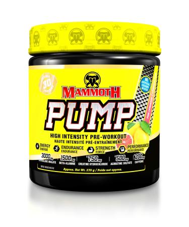 Mammoth Pump (Pink Lemonade 30) Pink Lemonade 1 Count (Pack of 1)
