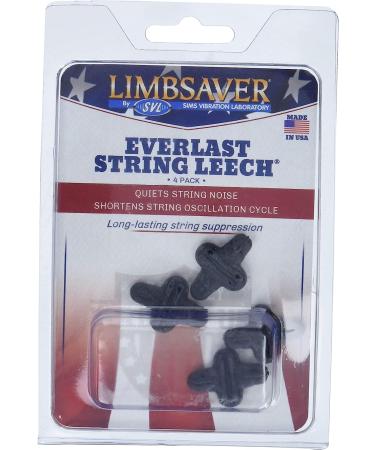 LimbSaver Everlast String Leech 4-Pack - Black | Dampen String Vibration - Buy Online on SooperMarket.com