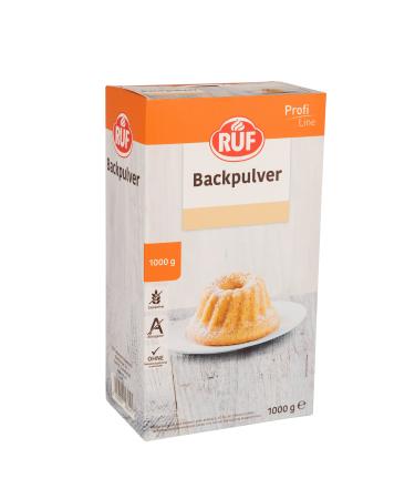 Call baking powder large pack for baking cakes rolls and waffles suitable for cleaning in the household gluten -free vegan professional line 1000g