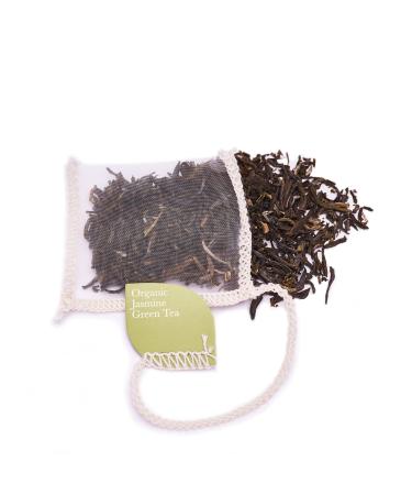 Solaris Organic Jasmine Green Tea - 40 Silk Tea Bags | Premium Quality | Eco-Friendly & International Shipping - Buy Online on SooperMarket.com