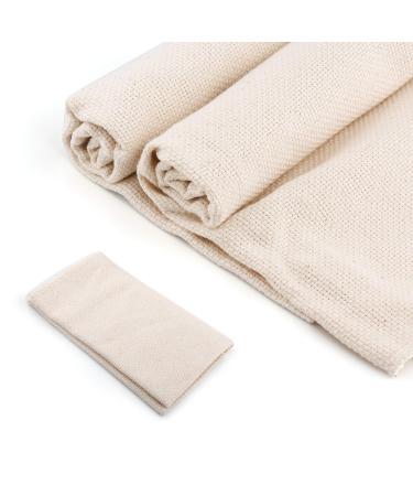 Monks Cloth for Punch Needle Fabric Needlework Fabric for Rug Making (2PCS 26.4x19.6 Inch)