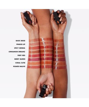 e.l.f. Cosmetics Glossy Lip Stain in Pinkies Up - Long-Wear Lip Stain for Sheer Pop of Color & Subtle Gloss Effect - 0.10 oz - Buy Online on SooperMarket.com