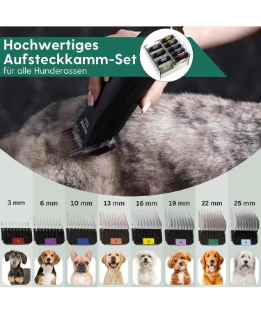 Moser Max 45 Dog Clipper - Powerful 2-Speed Animal Hair Cutter & Trimmer - Includes Plug-In Comb Set - Perfect for Dogs & Cats - Buy Online on SooperMarket.com