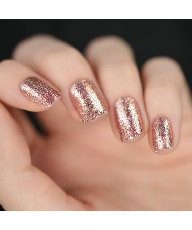 ILNP Juliette Holographic Nail Polish - Rose Gold 0.4 Fl Oz - Pack of 1 - Buy Online on SooperMarket.com