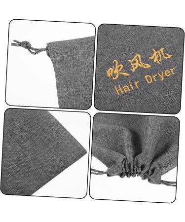 Hemoton Hair Dryer Bag Blow Dryer Bag for Hair Dryer Hair Dryer Storage Hair Curler Travel Drawstring - Buy Online on SooperMarket.com