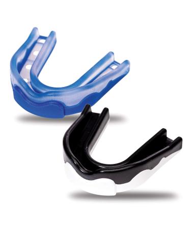 Franklin Sports Athletic Mouthguards - Sport Mouthguards for Football, Wrestling, MMA, Boxing + More - All Sport Mouthguards - Youth Ages 6 - 11 - 2 Pack