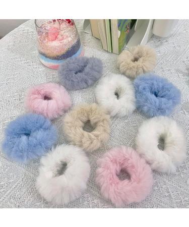 10 Pieces Hair Scrunchies Hair Bobbles for Women Girls Hairband Elastic Hair Ties Hair Scrunchy Soft Hair Bands Soft and Breakage Prevention Perfect Hair Accessories (Hair Ties) - Buy Online on SooperMarket.com