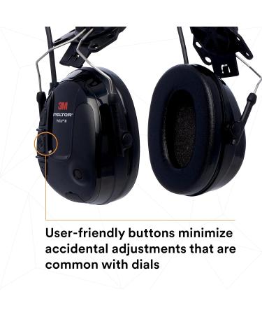 3M Peltor ProTac III Slim Hearing Protection Headset - Helmet Version - Black | Enhance Safety & Comfort - Buy Online on SooperMarket.com