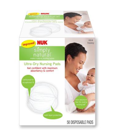 NUK Ultra Dry Disposable Nursing Pads 50ct