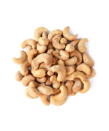 Organic Dry Roasted Whole Cashews with Himalayan Salt 2 lbs - Vegan, Non-GMO, Kosher, High Protein Snack - Buy Online on SooperMarket.com