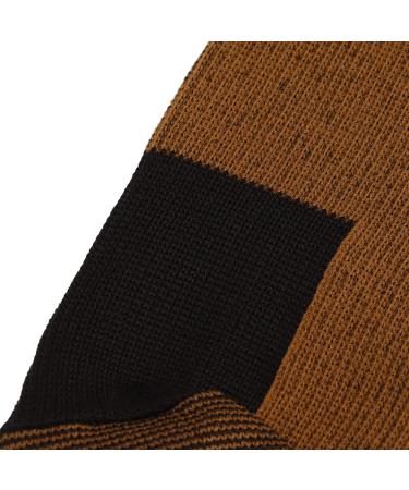 Compression Socks with Copper Fiber Stress Relief & Improved Blood Circulation | Ankle Support Socks for Diabetics & Nurses (S/M) - Buy Online on SooperMarket.com