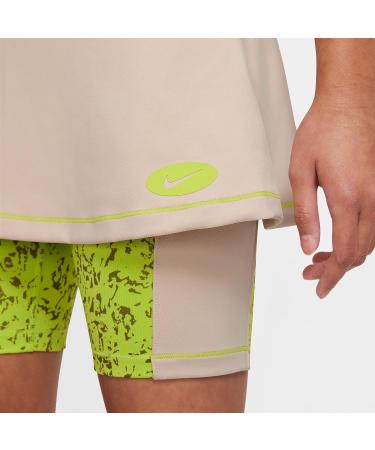 Nike Girls' Dri-FIT Icon Clash 2-in-1 Training Skirt - Sand Drift (Size Large) - Buy Online on SooperMarket.com