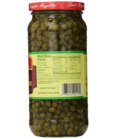 Mezzetta Non-Pareil Capers 16oz - Premium Quality, Gourmet Caper for Culinary Delights - Buy Online on SooperMarket.com