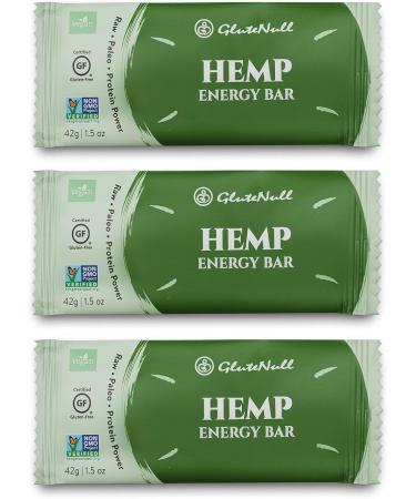 Glutenull Bakery Individually Wrapped Gluten-Free Breakfast Energy Bar Raw Hemp 12 Count - Buy Online on SooperMarket.com