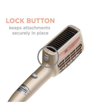 Conair INFINITIPRO 4-in-1 Frizz-Free Styling Dryer - 1875W - ChampagneRose Gold - Buy Online on SooperMarket.com