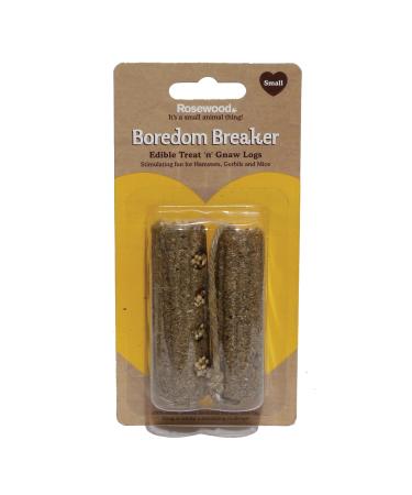 Rosewood Boredom Breaker Edible Treat 'N' Gnaw Log Rabbit Treats & Small Animal Treats