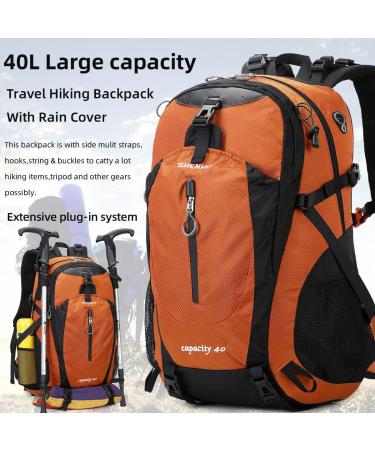SHENHU Hiking Backpack 40L Waterproof Daypack Outdoor Sport Trekking Camping Backpack for Men Women A1-orange - Buy Online on SooperMarket.com