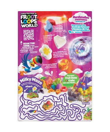 Kellogg's Froot Loops with Marshmallows Cereal - Fruit Flavored Breakfast Snacks | 10.5oz Box - Buy Online on SooperMarket.com