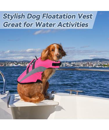 Alagirls Small Dog Rescue Vest - Adjustable Ripstop Safety Preserver with High Buoyancy for Dogs - Buy Online on SooperMarket.com