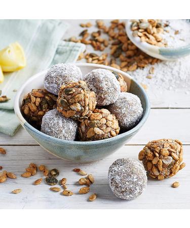 Honey Roasted Sweet Mix of Sunflower & Pumpkin Seeds 450g - Gluten & Wheat-Free Protein Snack with Fibre & Vitamin E for Kids & Adults | Munchy Seeds - Buy Online on SooperMarket.com