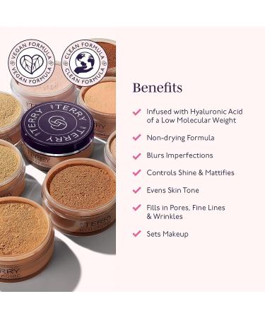 By Terry Hyaluronic Tinted Hydra-Powder - Loose Face Setting Powder - 10g (0.35 Oz) - Buy Online on SooperMarket.com